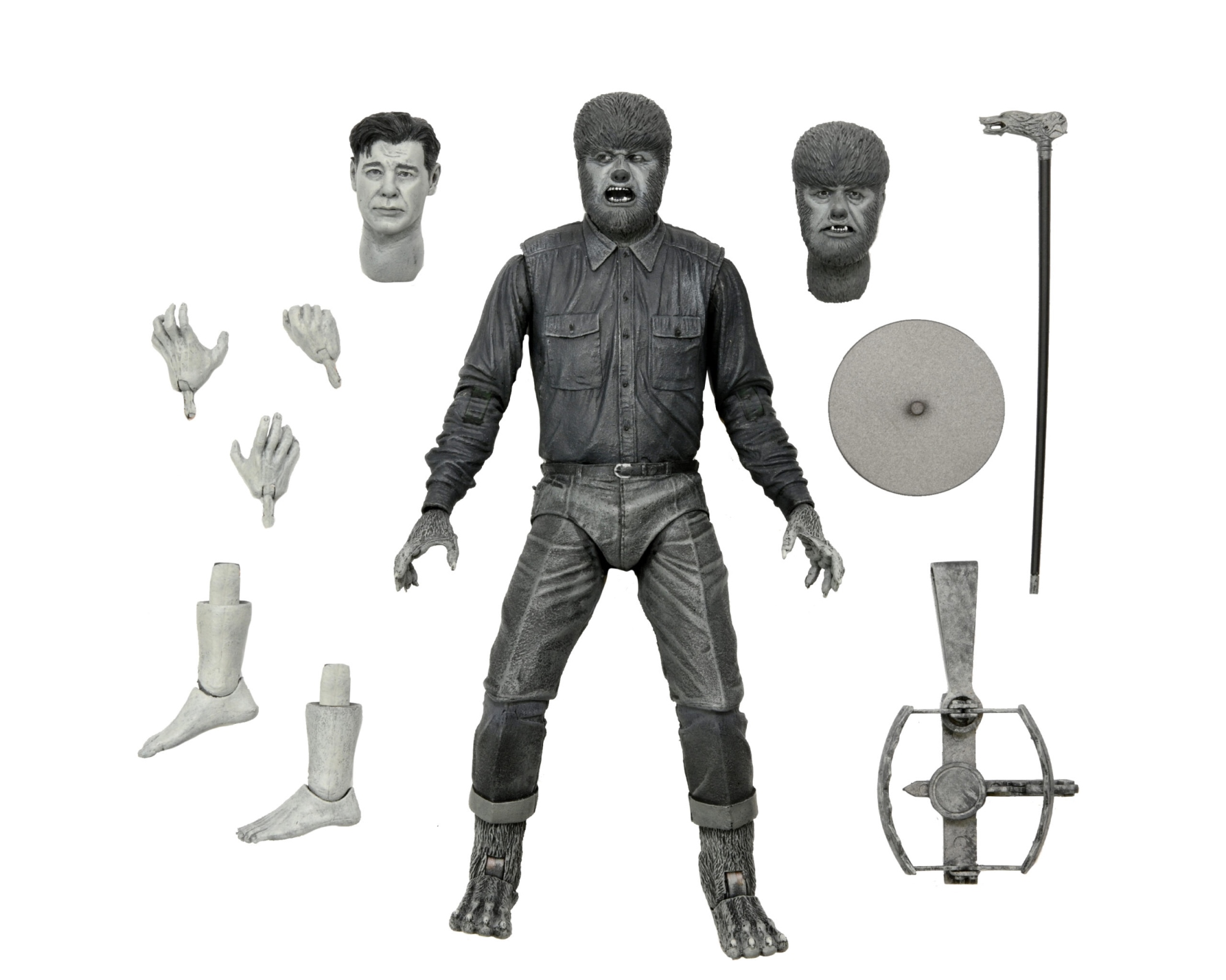 Ultimate Wolf Man (Black & White)