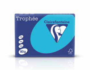 Trophée papel para impresora de inyección de tinta A4 (210x297 mm) 500 hojas Azul
