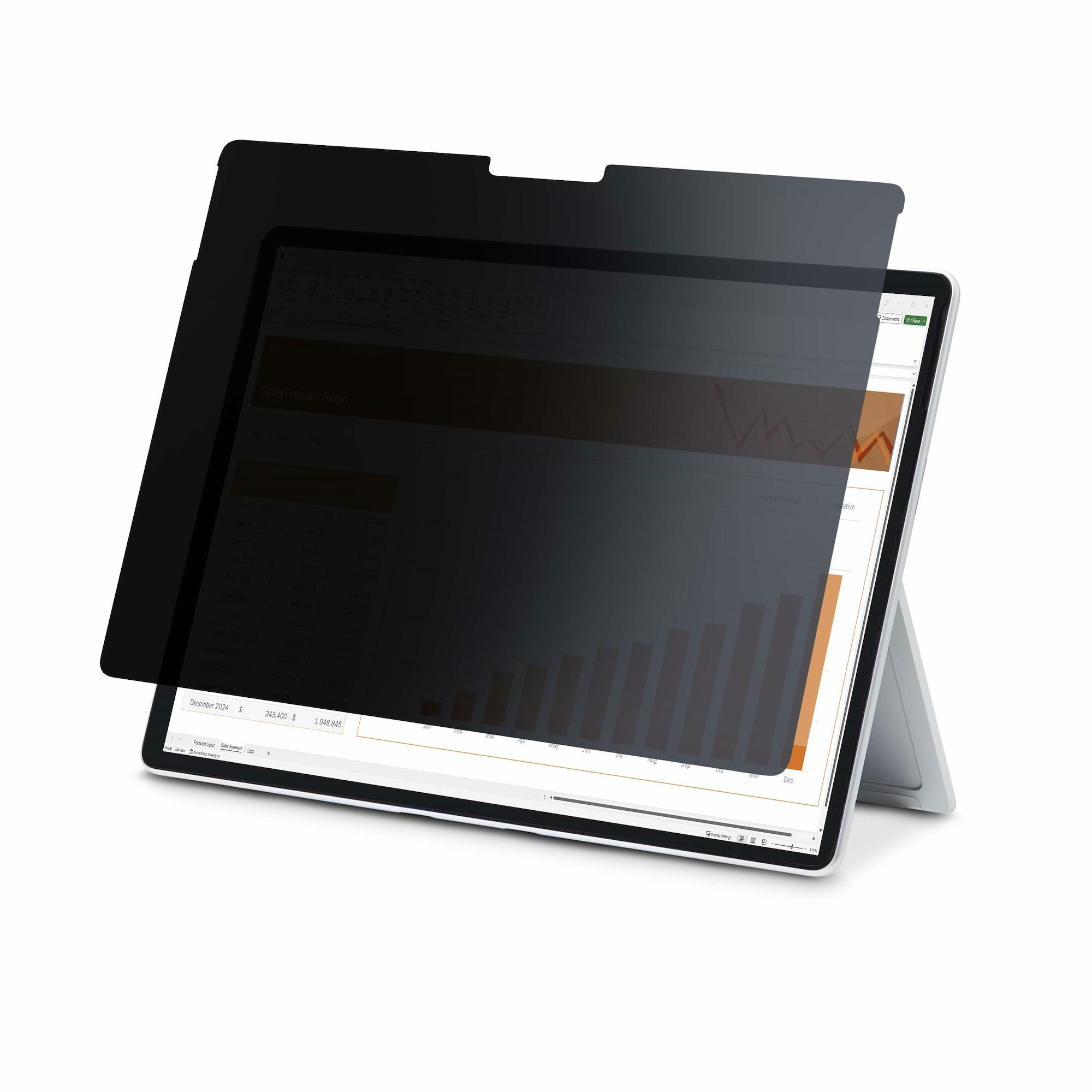 Filtro de Privacidad Táctil de 4 Vías para Orientación Horizontal/Vertical +/-30&deg Anti Luz Azul (51%) Antirreflejo para Surface Pro 8/9/X/11 de 13 Pulgadas