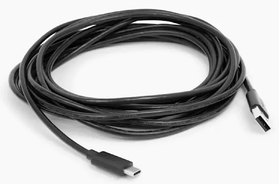 USB-C to USB-A Cable (16'/5M) cable USB USB C USB A Negro
