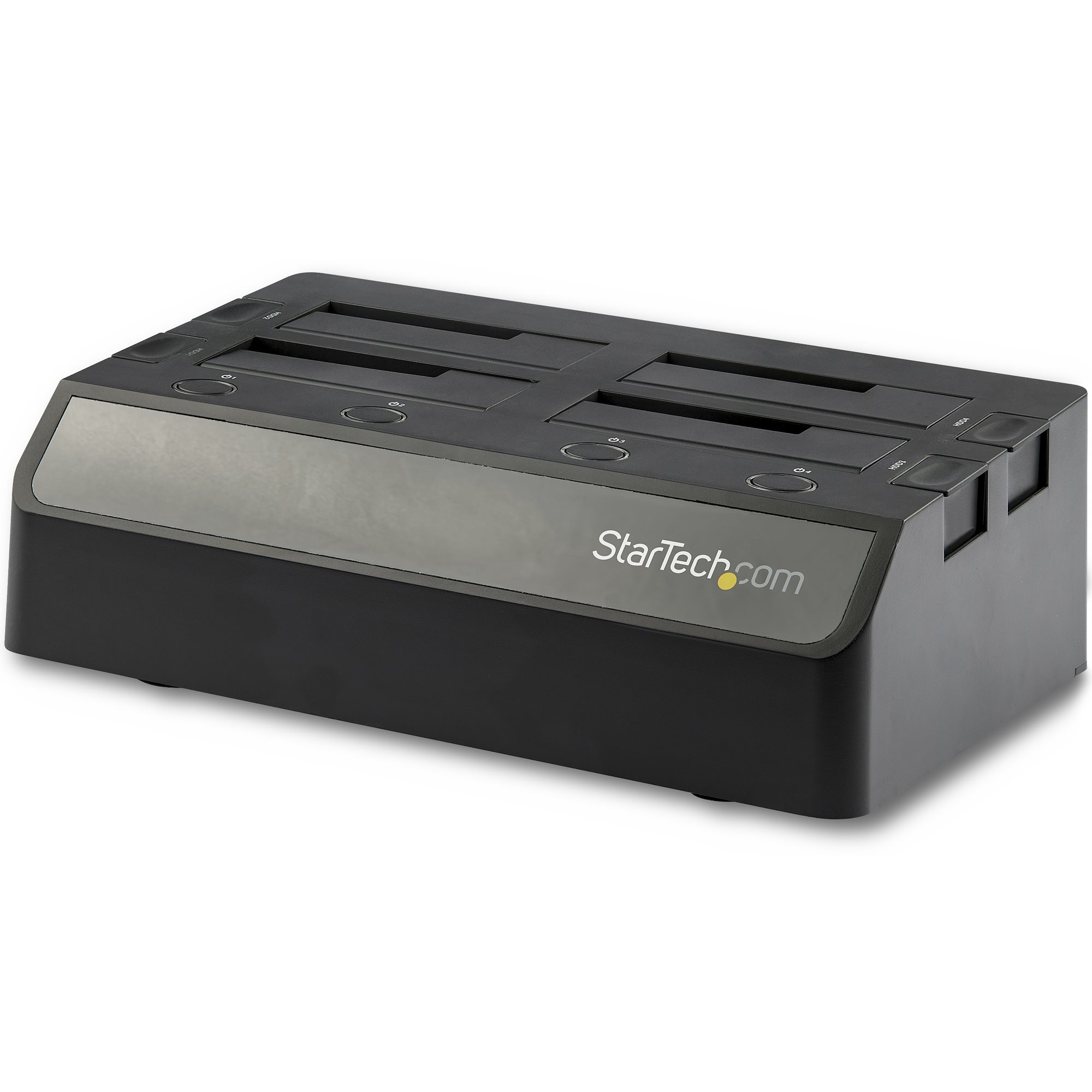 Base de Acoplamiento USB de 4 Bahías SATA - USB de 10gbps - Docking Station USB de Discos Duros o SSD SATA III de 2.5/3.5" - de Intercambio en Caliente - Carga Superior - Hot Swap