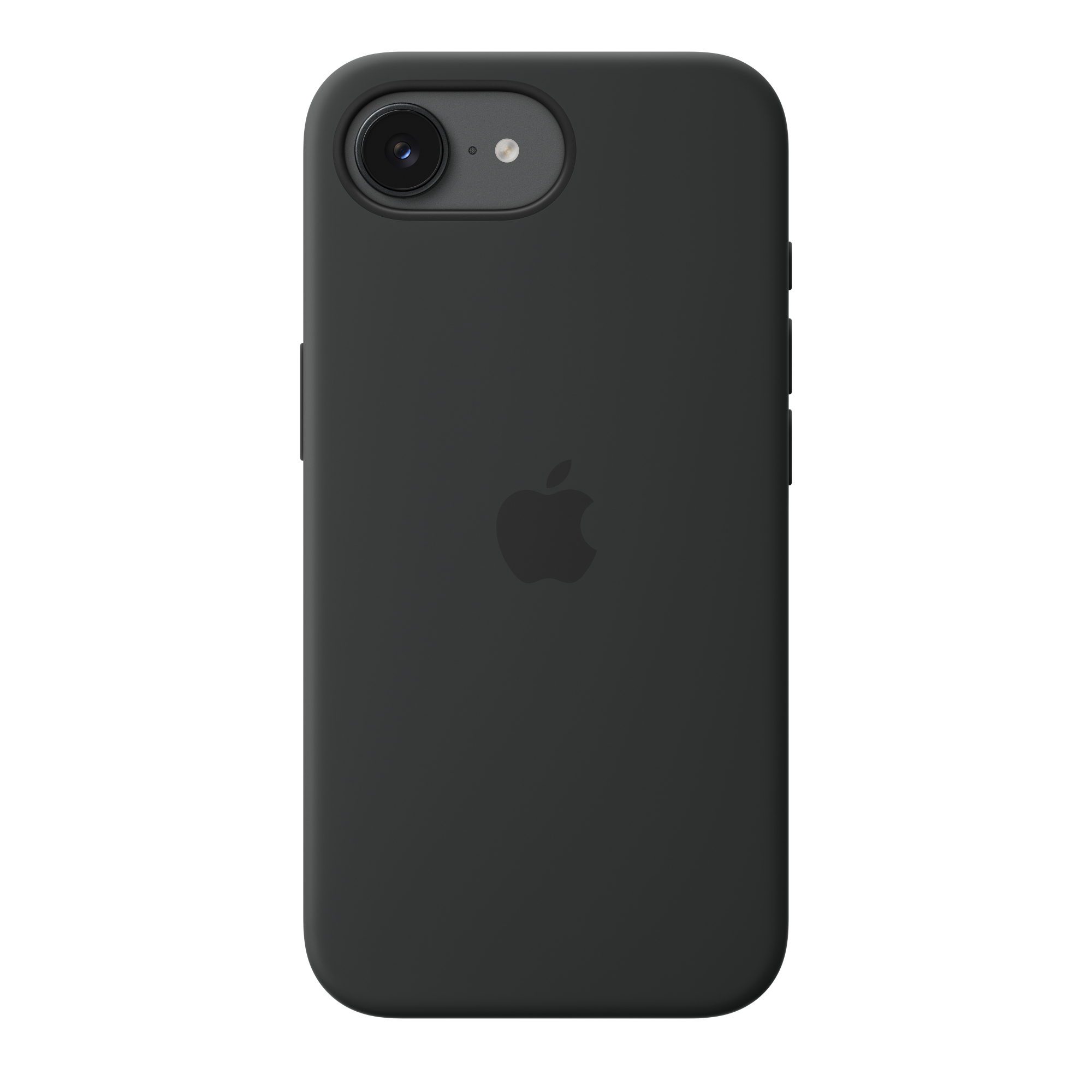 Funda de silicona con MagSafe para el iPhone 17e - Negro