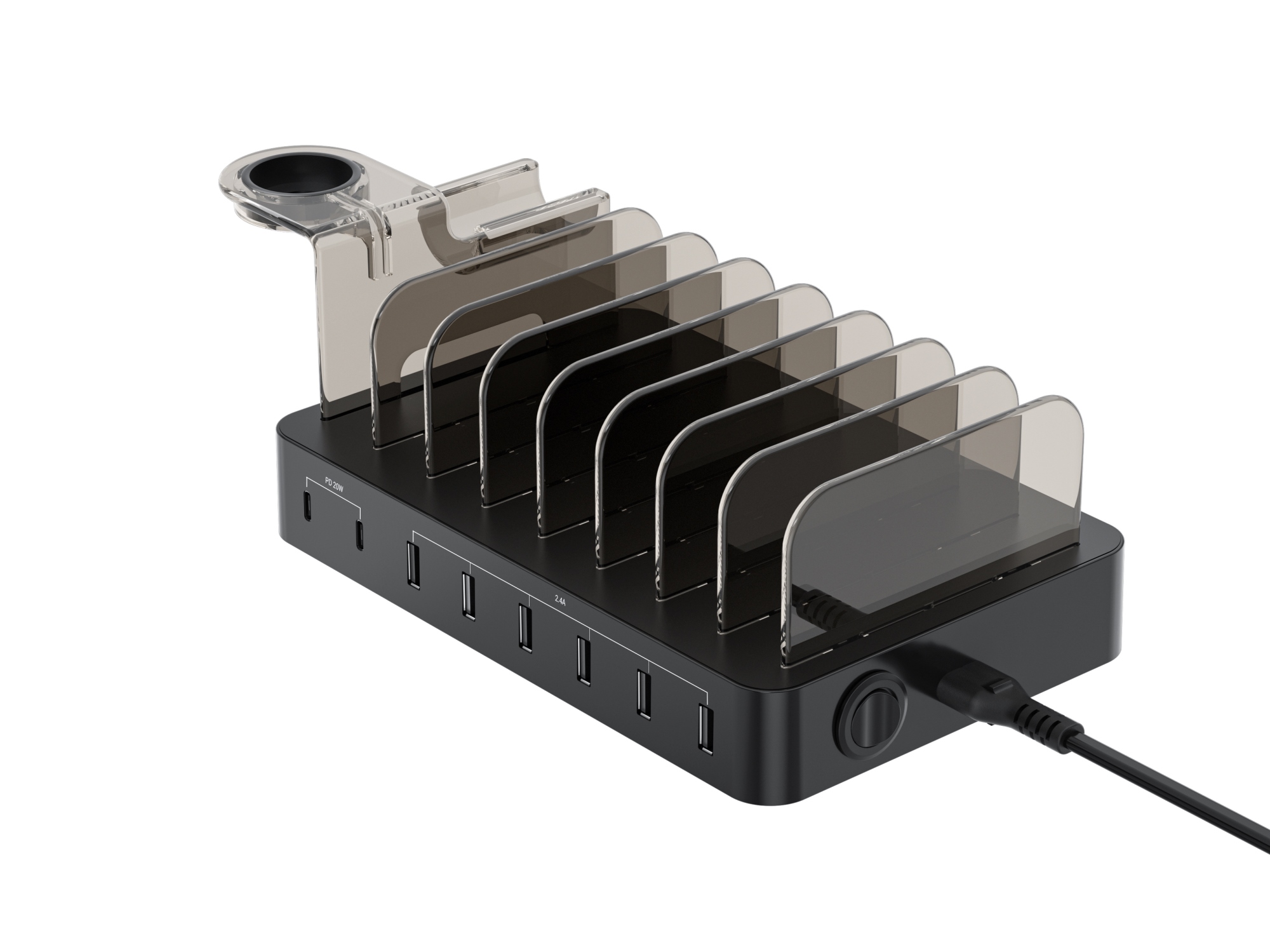 OZUL02B cargador de dispositivo móvil Universal Negro Corriente alterna Interior