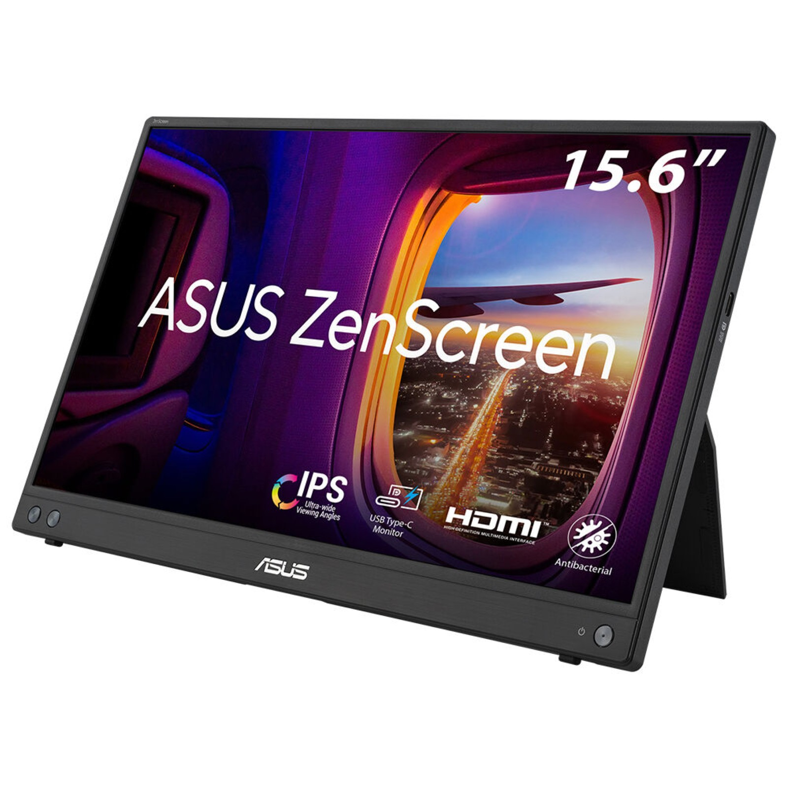 MB16AHV pantalla para PC 39,6 cm (15.6") 1920 x 1080 Pixeles Full HD LCD Negro