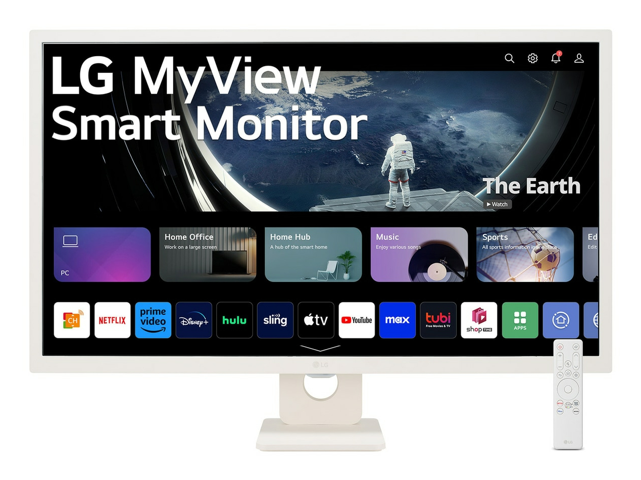 32SR50F-W pantalla para PC 80 cm (31.5") 1920 x 1080 Pixeles Full HD LED Blanco