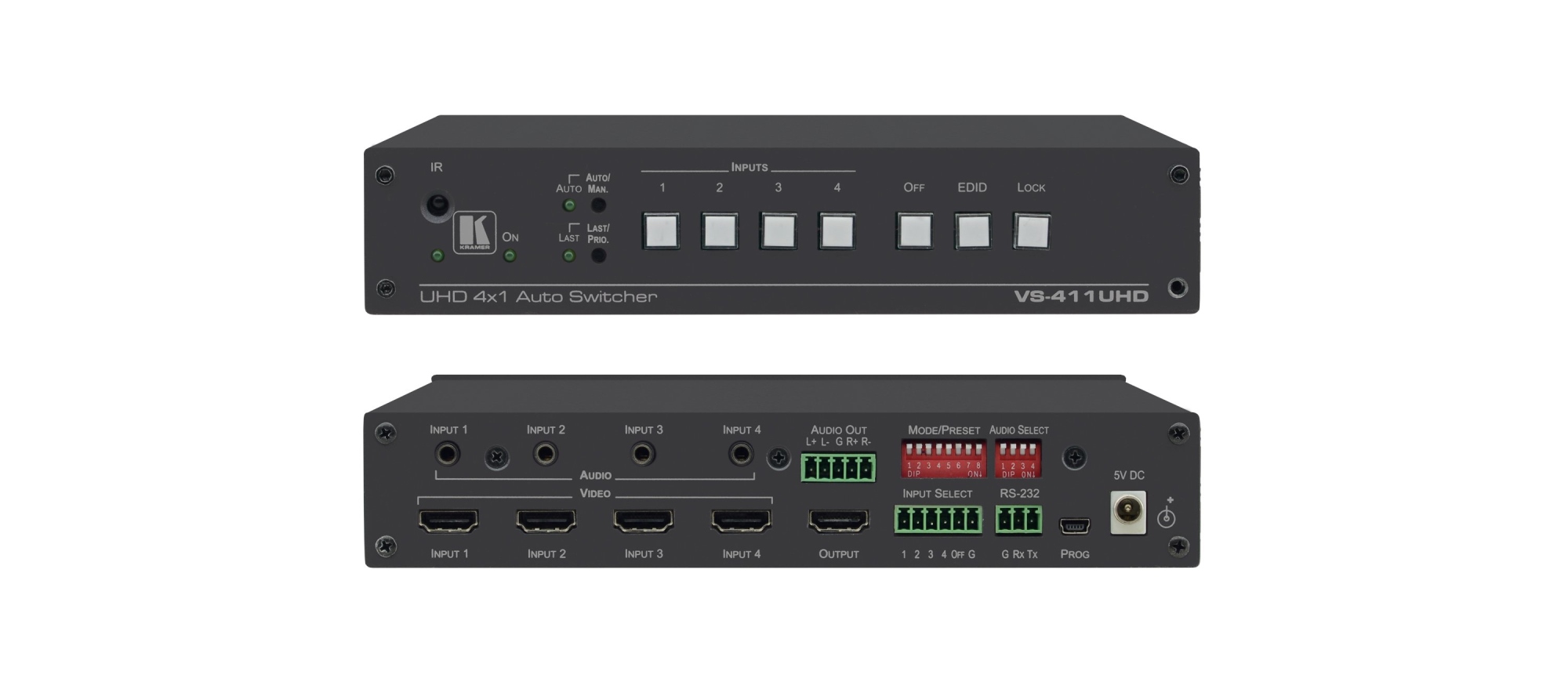 VS-411UHD interruptor de video HDMI