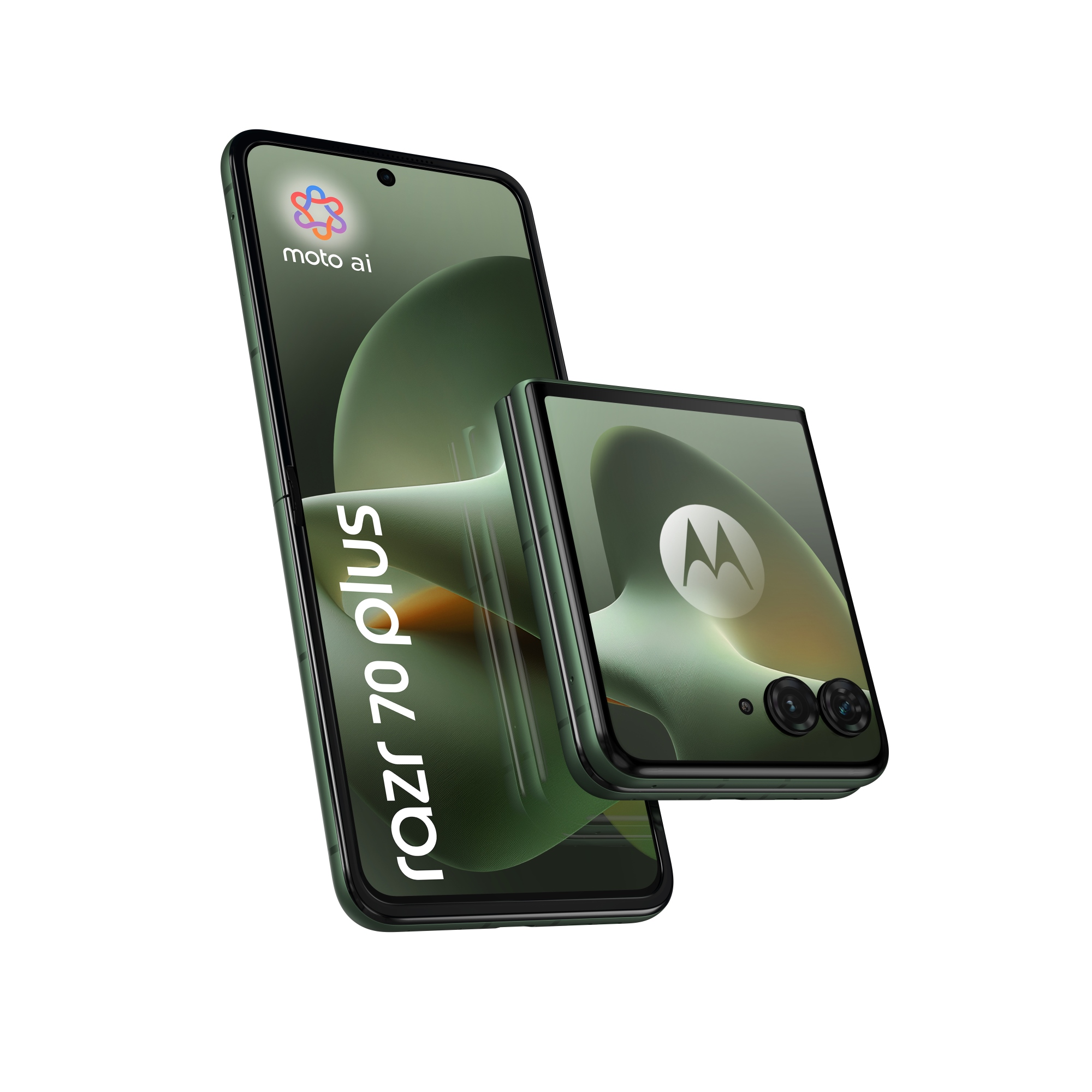 razr 70 plus 17,5 cm (6.9") SIM doble Android 16.0 5G USB Tipo C 12 GB 512 GB 4500 mAh Verde oscuro