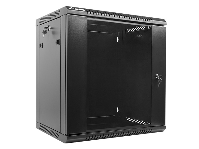 WF01-6412-10B armario rack 12U Bastidor de pared Negro