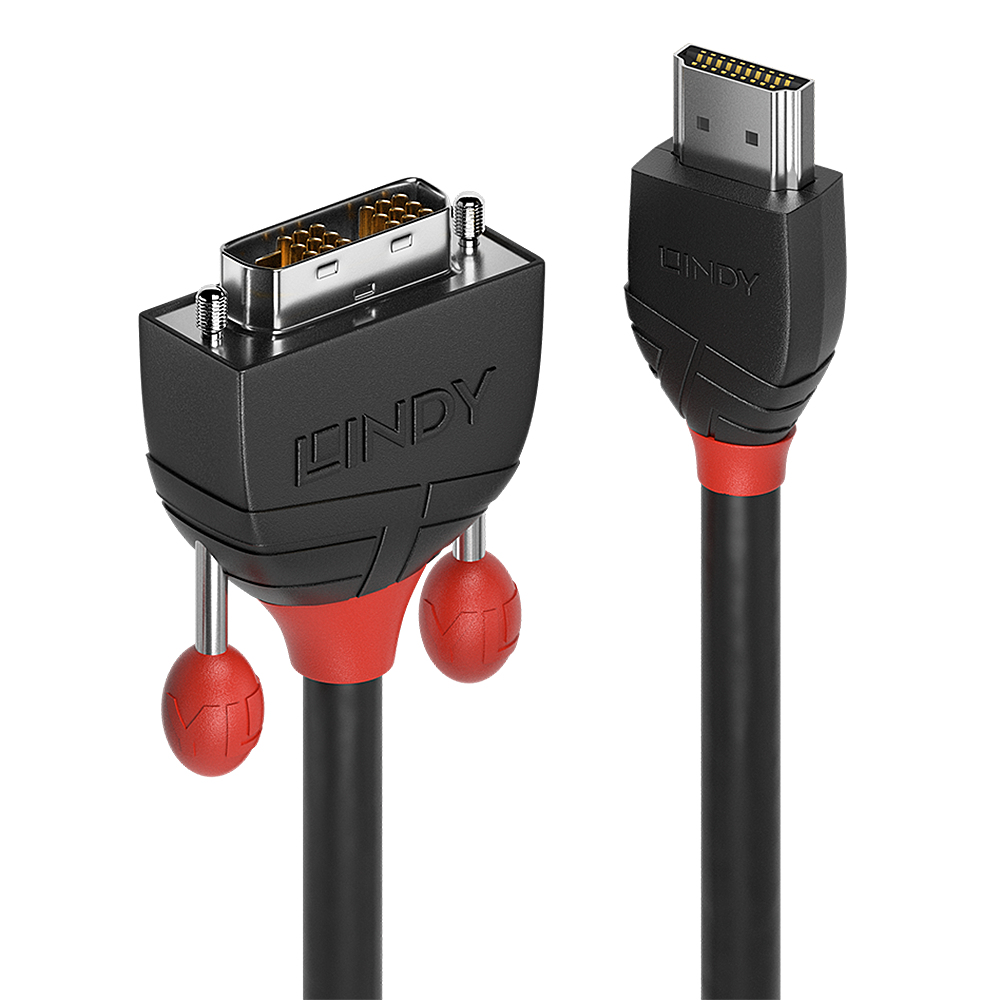 36271 adaptador de cable de vídeo 1 m HDMI tipo A (Estándar) DVI-D Negro