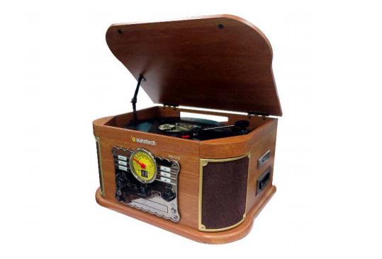 PXRC52CD Tocadiscos de tracción directa Madera Automático