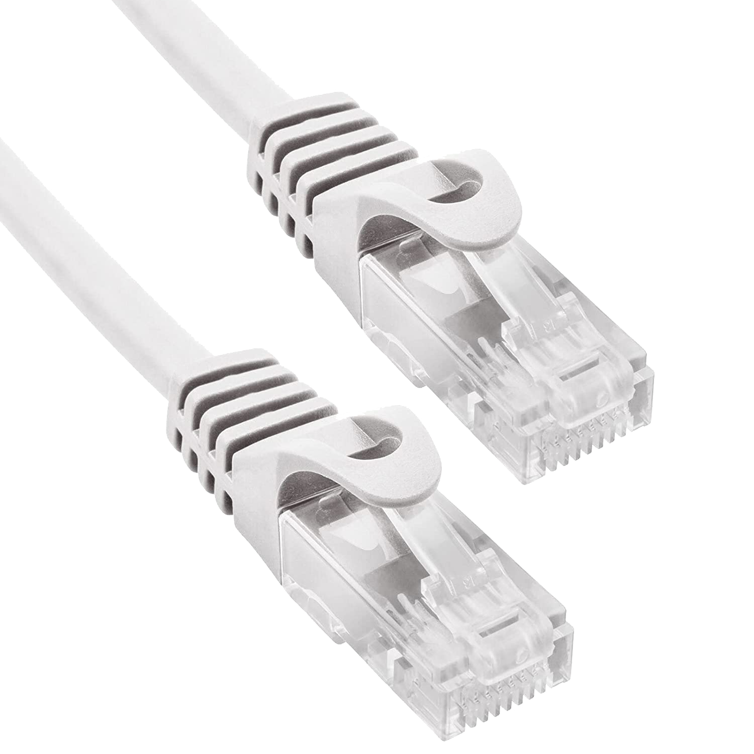 Cable de Red 100% Cu Cat.6 UTP Sólido Gris 0.25M
