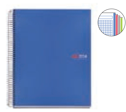 MR2549 cuaderno y block A6 140 hojas Azul