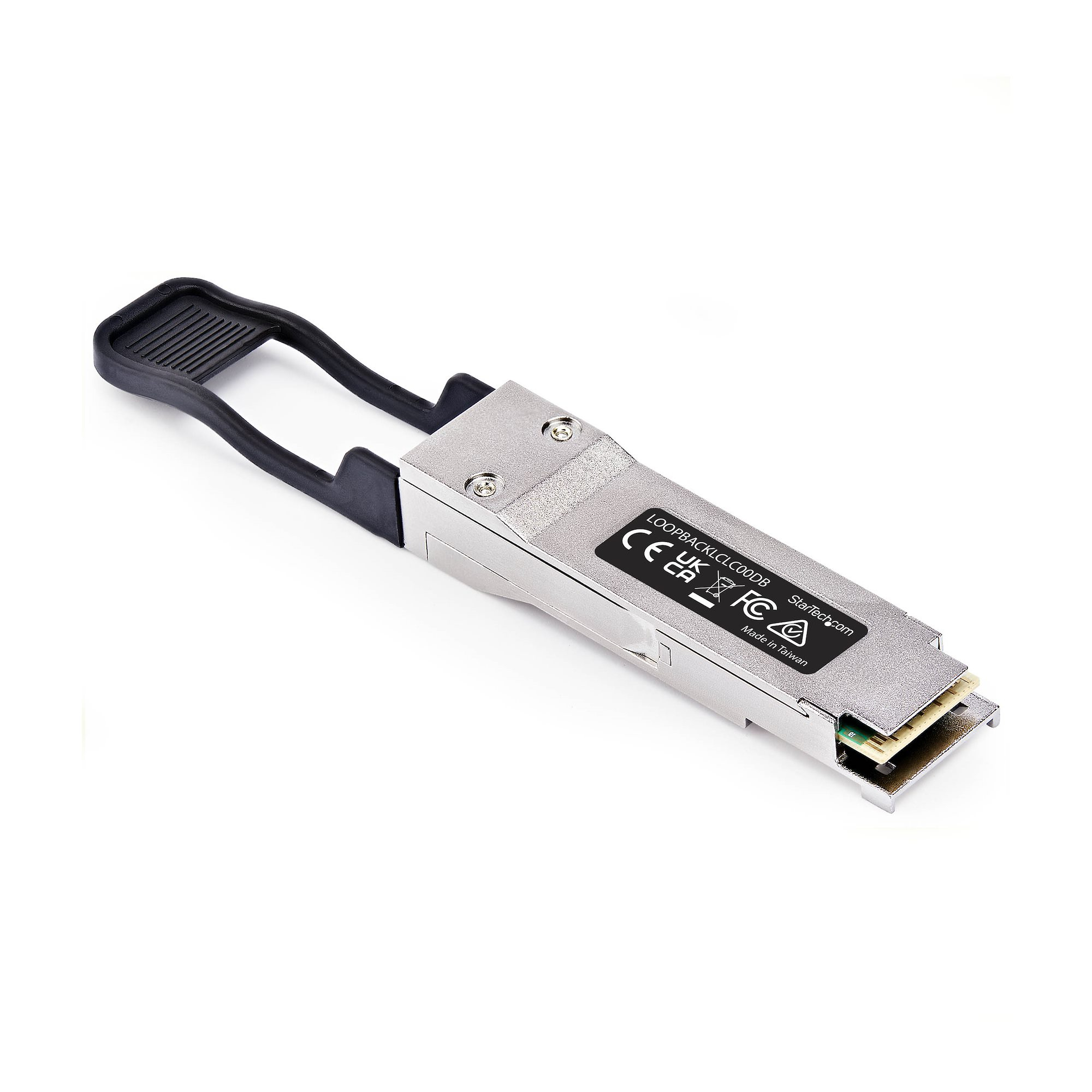 Módulo Adaptador de Bucle Invertido QSFP28 100G Pasivo - Probador de Puerto QSFP - Conector de Bucle Invertido QSFP 100G - Ajustado a MSA