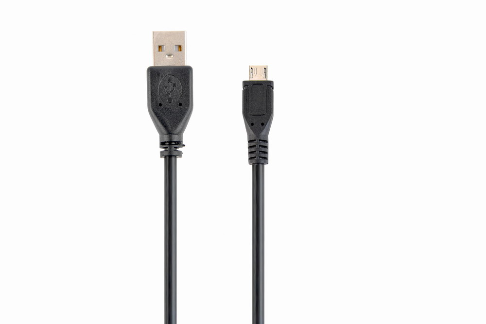 USB 2.0/microUSB 2.0, 0.3m cable USB 0,3 m USB A Micro-USB B Negro