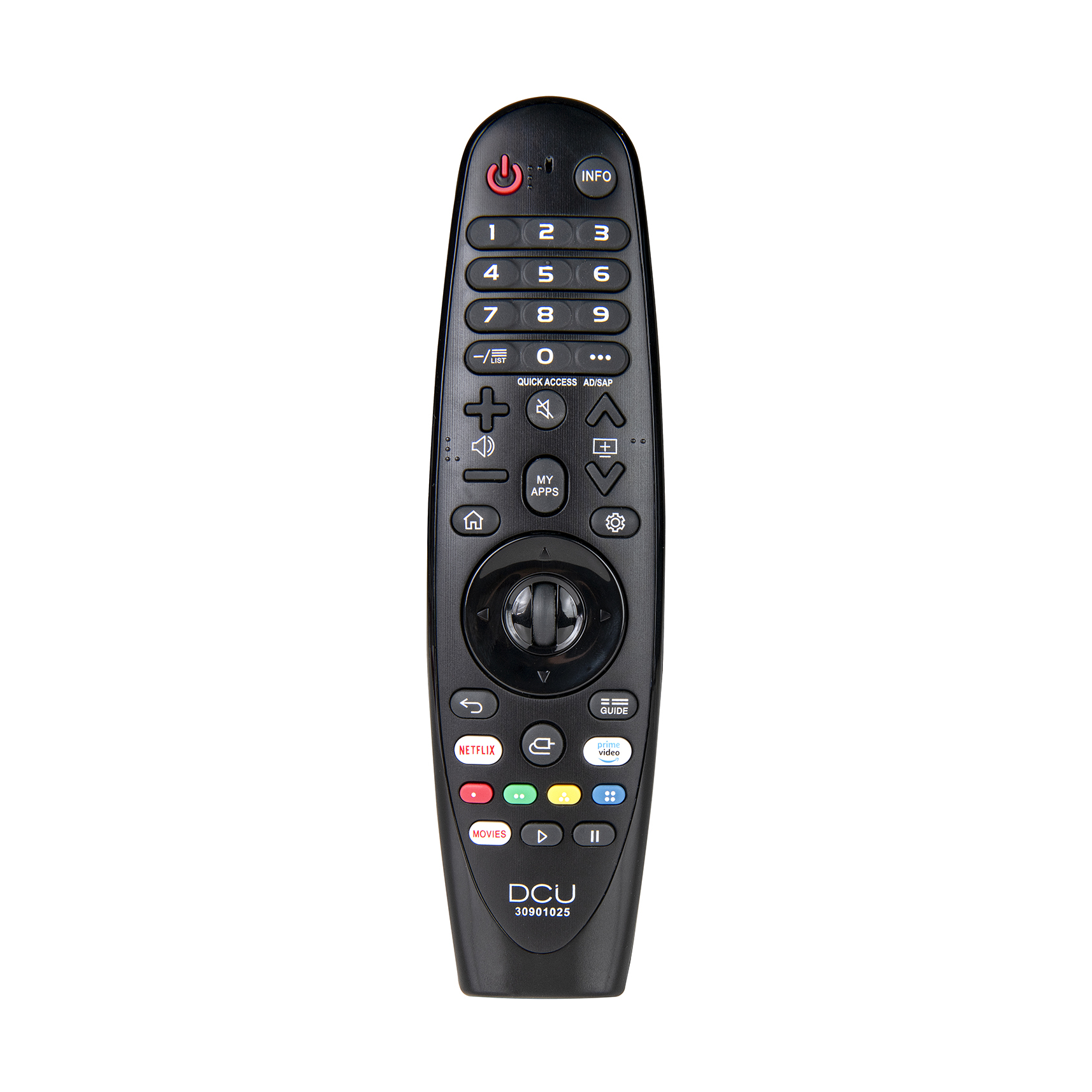 30901025 mando a distancia IR inalámbrico TV Botones