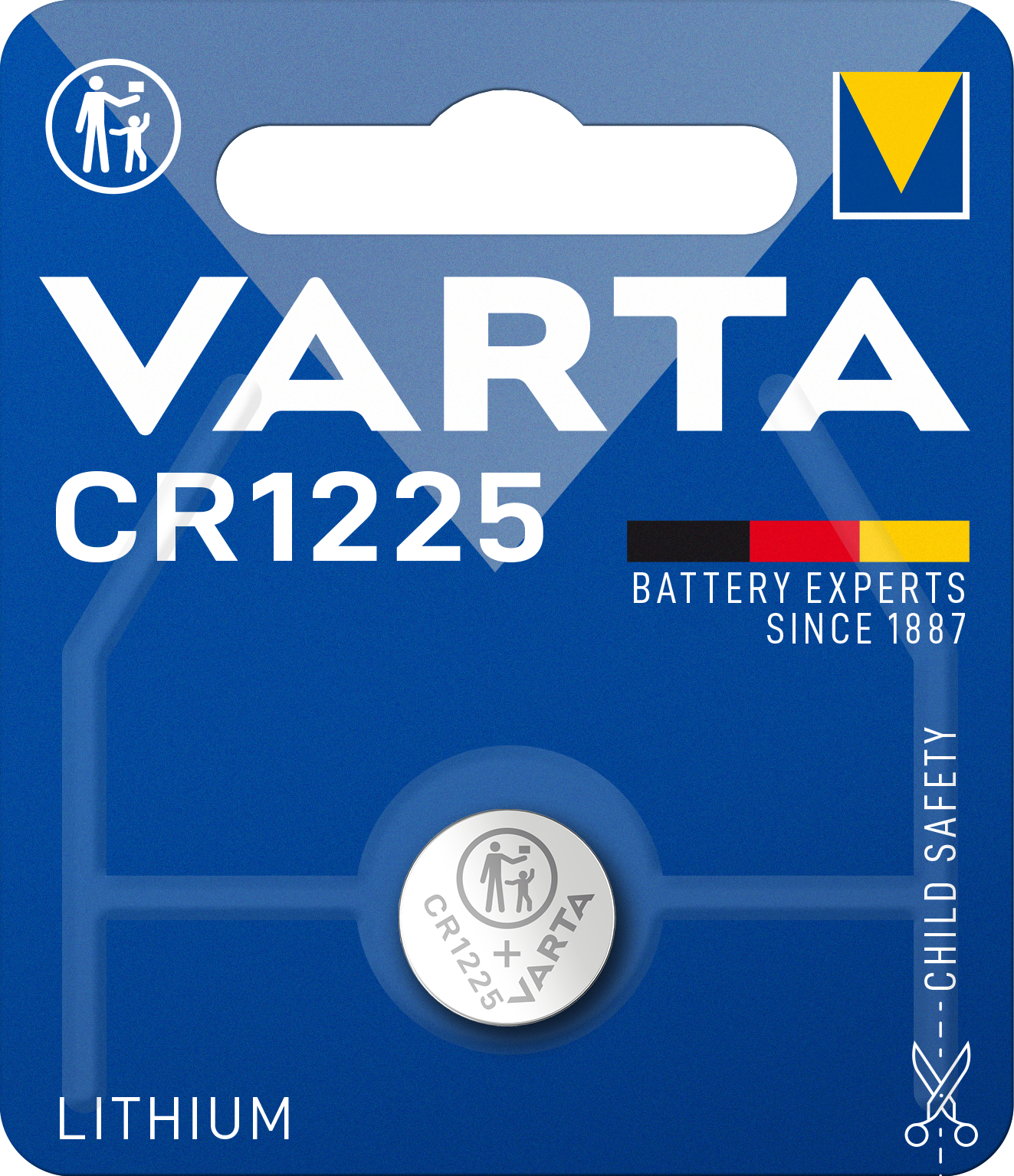 CR1225 Batería de un solo uso Litio