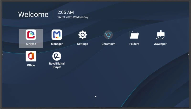 CDE5514-2C pantalla de señalización Pantalla plana para señalización digital 139,7 cm (55") LCD Wifi 500 cd / m² 4K Ultra HD Negro Procesador incorporado Android 14 24/7