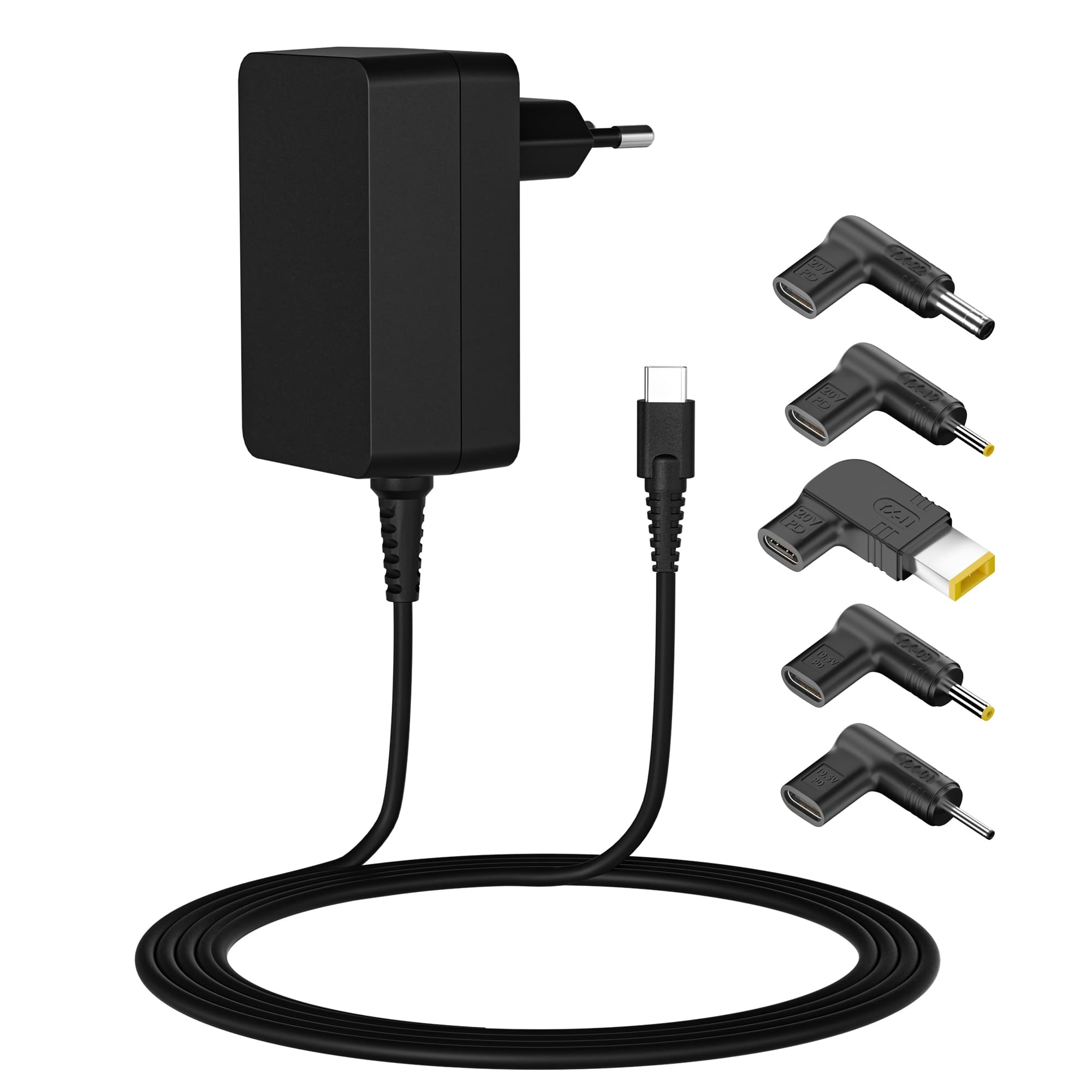LENCSHOMETC45 cargador de dispositivo móvil Universal Negro Corriente alterna Carga rápida Interior