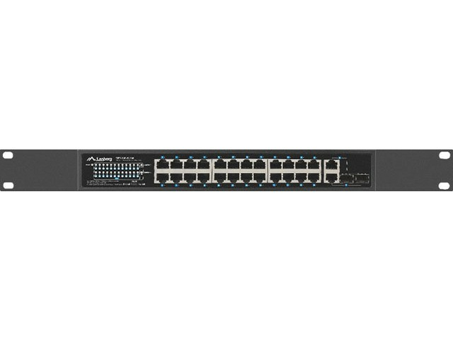 RSFE-24P-2C-360 switch No administrado Gigabit Ethernet (10/100/1000) Energía sobre Ethernet (PoE) 1U Negro