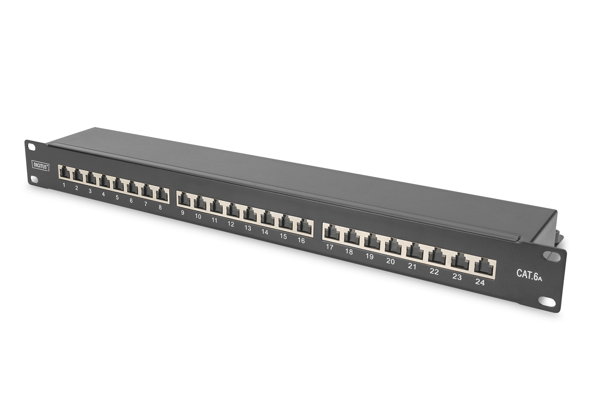 CAT 6A, panel de conexión clase EA, apantallado