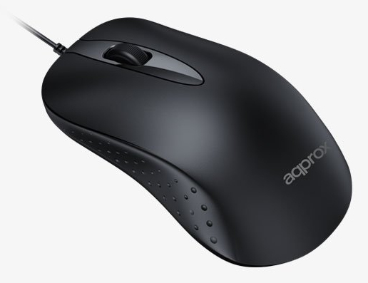 APPXM100 ratón Hogar Ambidextro USB tipo A Óptico 1000 DPI