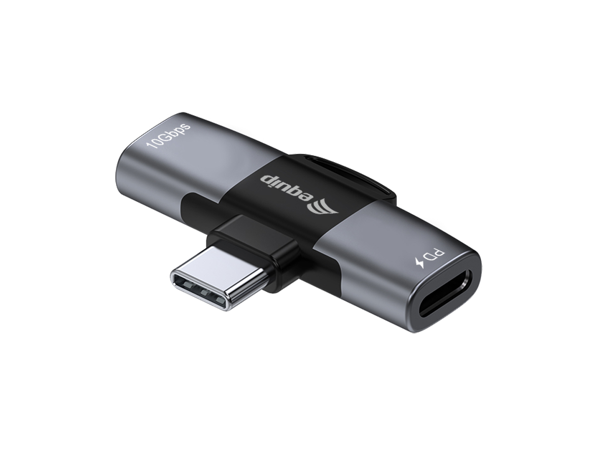 133479 cambiador de género para cable USB-C 2 x USB-C Gris