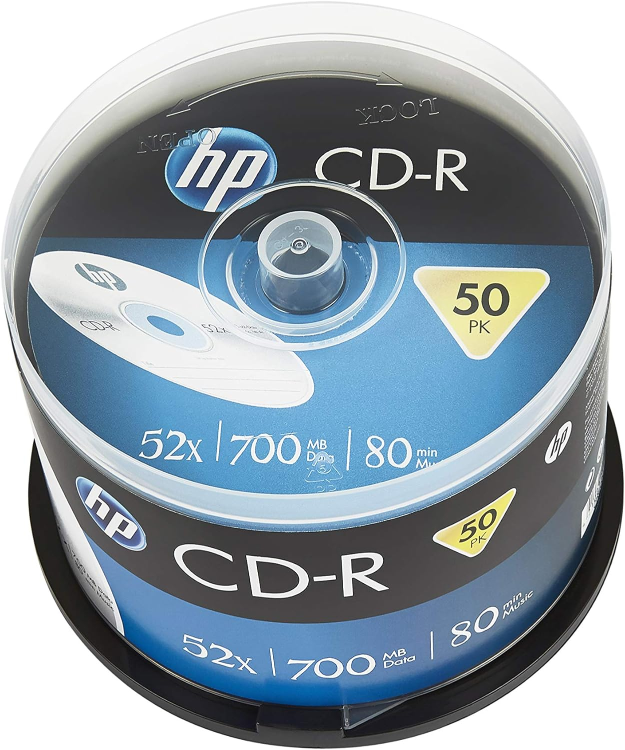 CRE00017 CD en blanco CD-R 700 MB 52x 50 pieza(s)