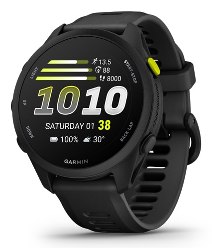Forerunner 70 3,05 cm (1.2") AMOLED 43 mm Digital 390 x 390 Pixeles Pantalla táctil Negro GPS (satélite)