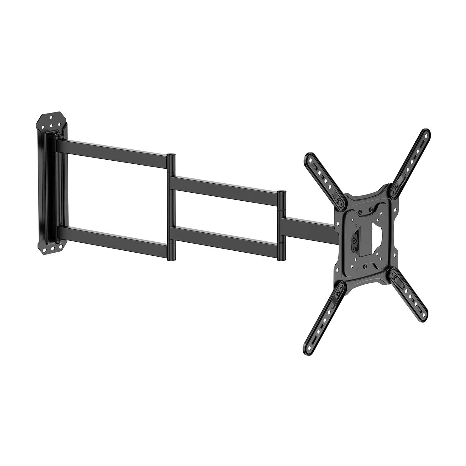 Soporte Eco Giratorio, Inclinable y Nivelable para Monitor/TV 35kg de 23"-65", Negro