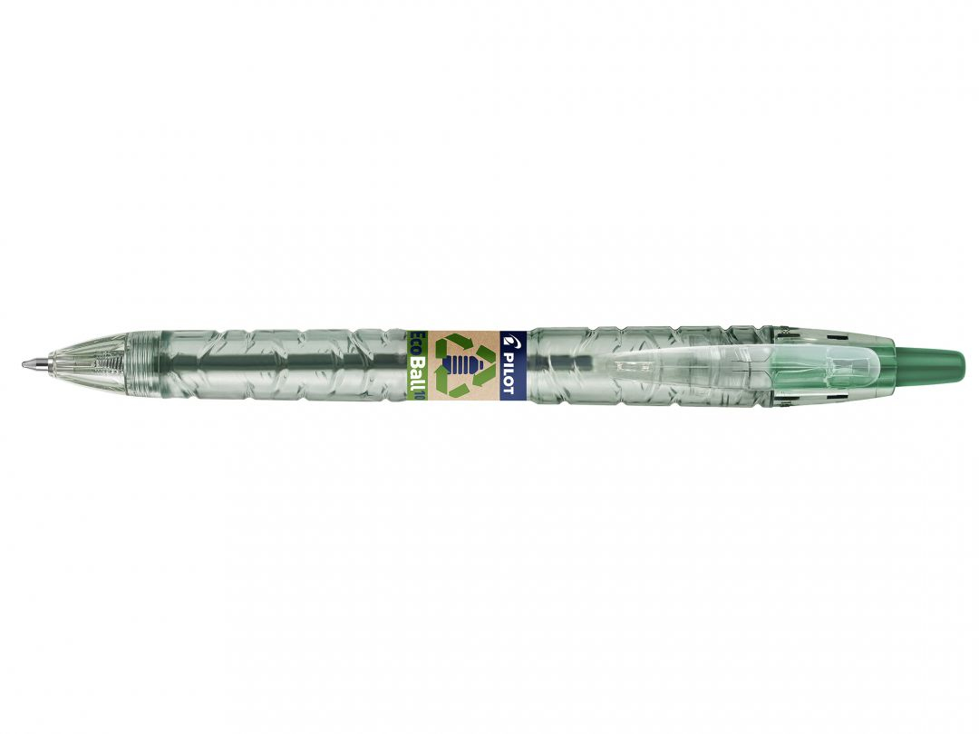 B2P Ecoball Verde Bolígrafo Medio 10 pieza(s)