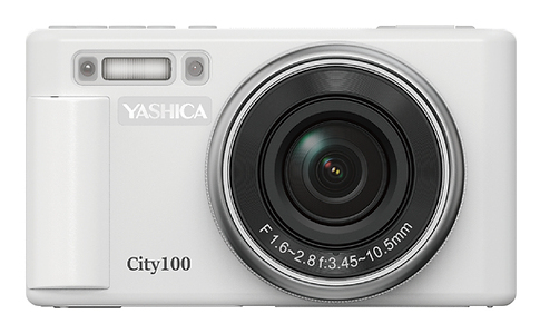 City 100 Cámara compacta 72 MP CMOS Plata, Blanco