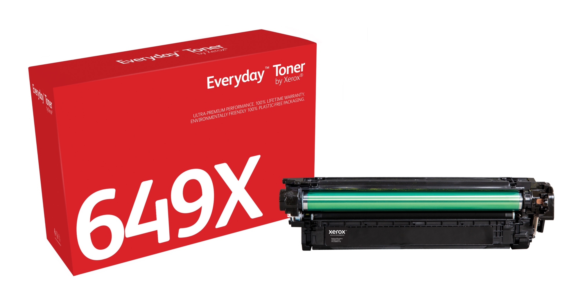 Everyday Toner Everyday Negro di Xerox compatibile con HP 649X (CE260X), Capacidad alta
