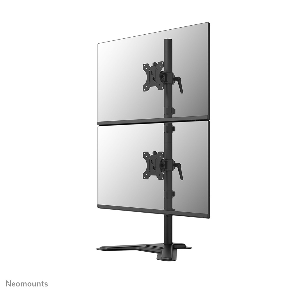 DS45-600BL2V Soporte de monitor doble 10-32"