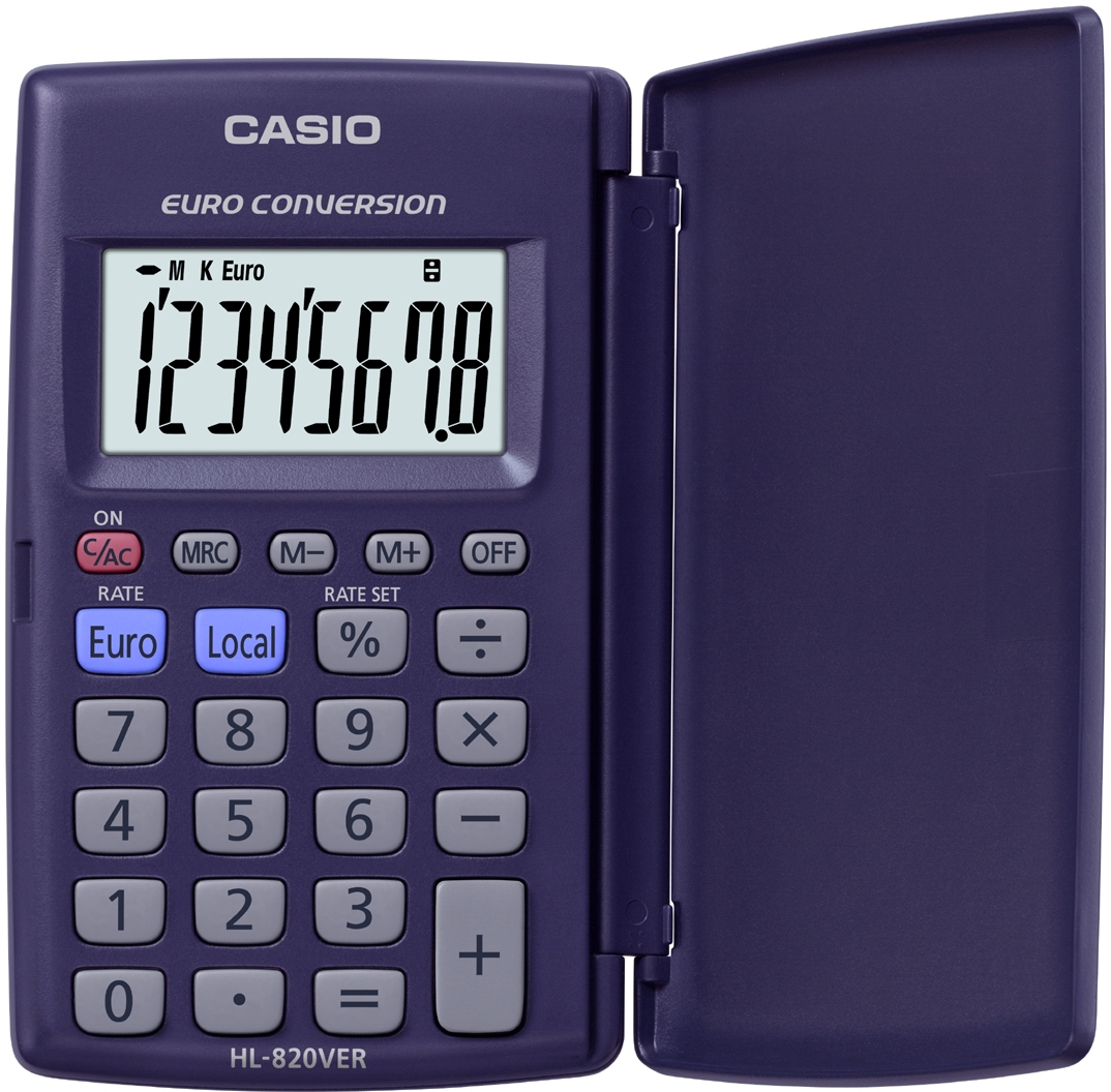 HL-820VER calculadora Bolsillo Calculadora básica Azul