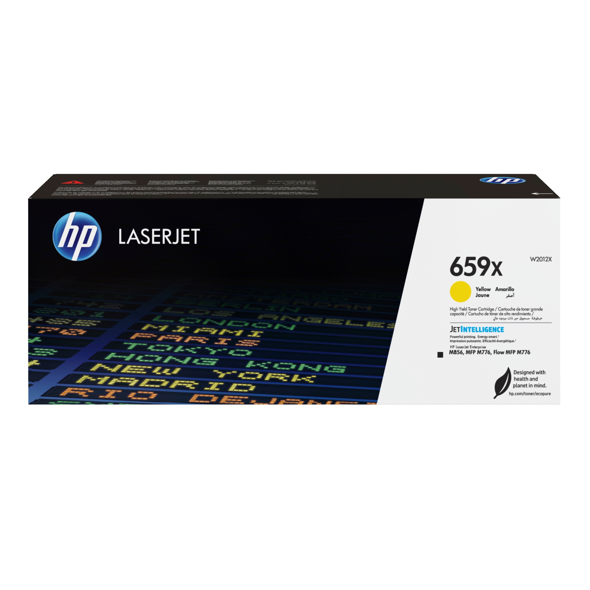 LaserJet Cartucho de tóner Original 659X amarillo de alta capacidad