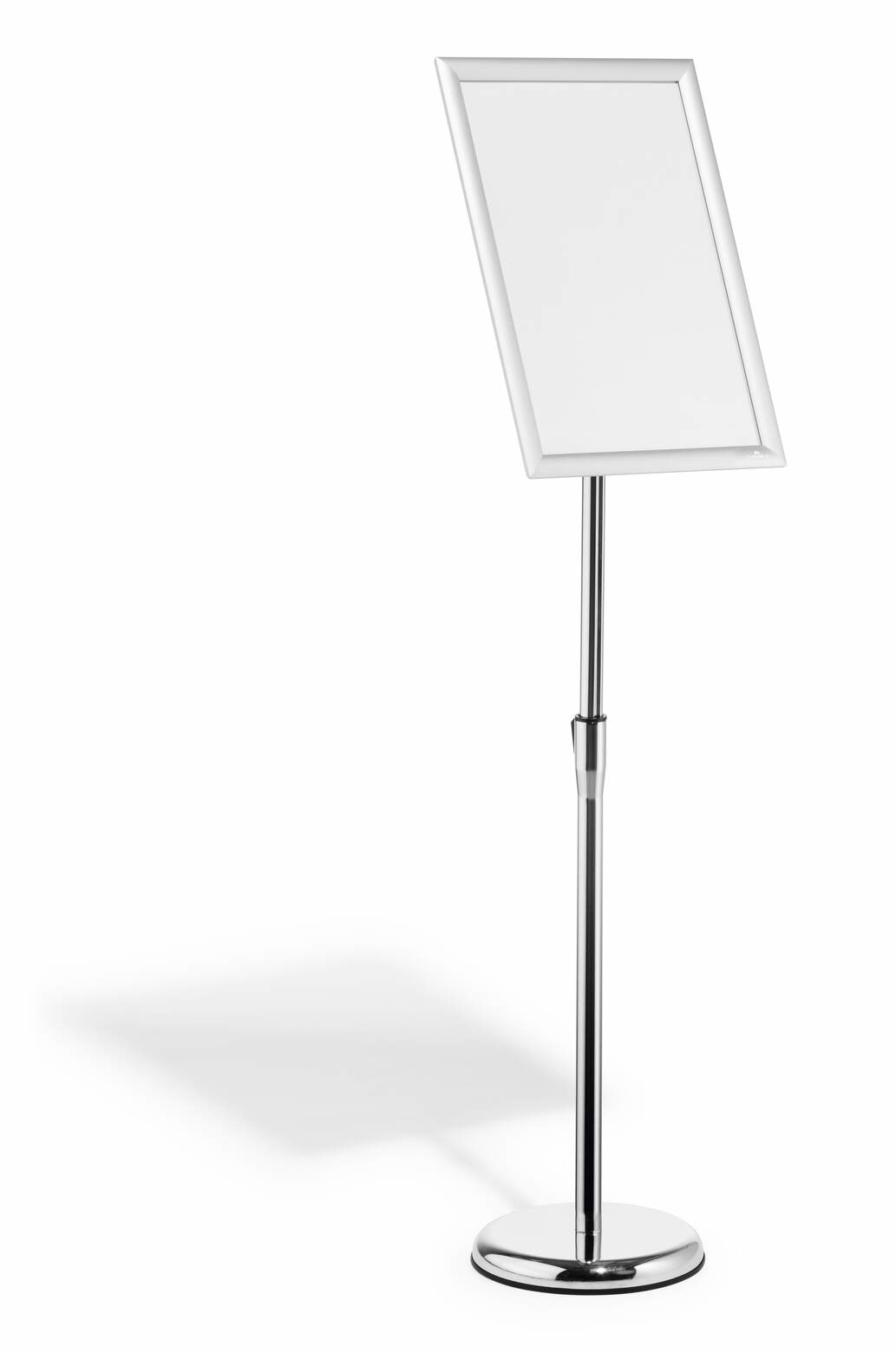 479923 portacartel y stand de información A3 Aluminio, Plástico, Acero Plata