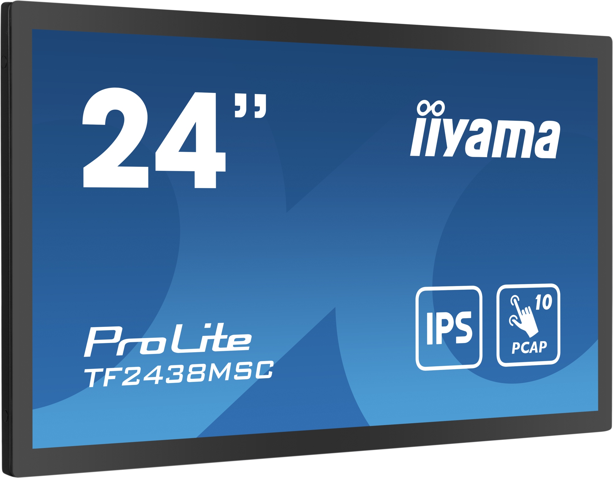 TF2438MSC-B1 pantalla para PC 60,5 cm (23.8") 1920 x 1080 Pixeles Full HD LED Pantalla táctil Negro