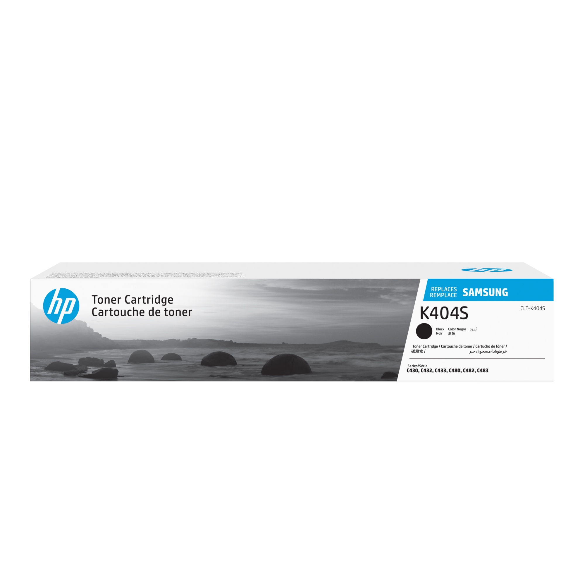 Samsung Cartucho de Tóner Original HP CLT-K404S negro