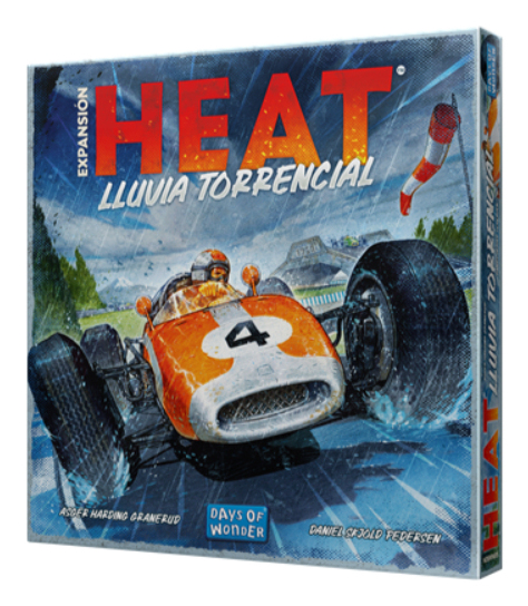 DW9182 juego de tablero Heat: Lluvia torrencial Juego de mesa Carrera