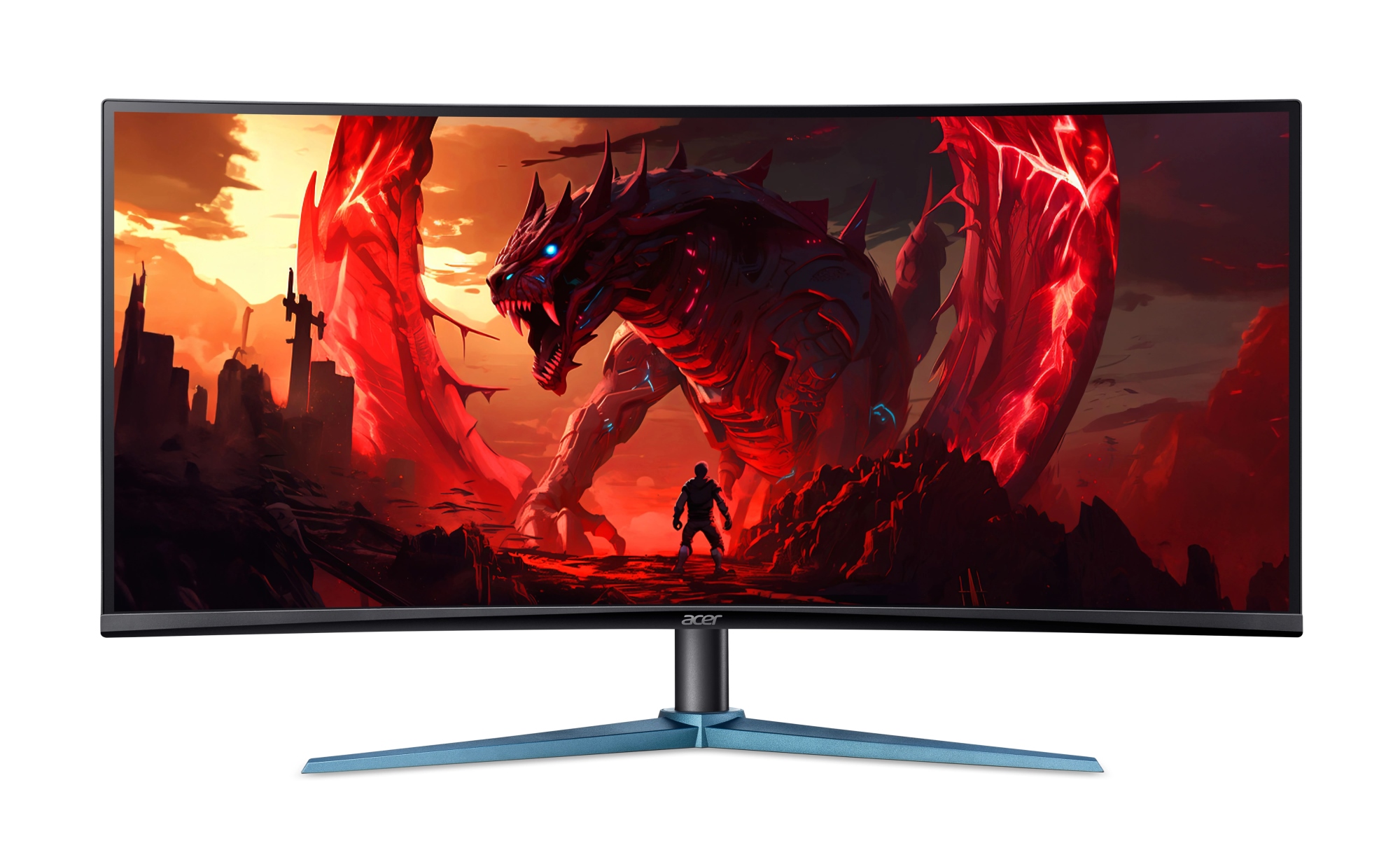 Nitro ED0 ED340CU J0 pantalla para PC 86,4 cm (34") 3440 x 1440 Pixeles UltraWide Quad HD LCD Negro, Azul