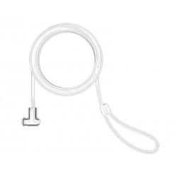 CL15W cable antirrobo Plata, Blanco