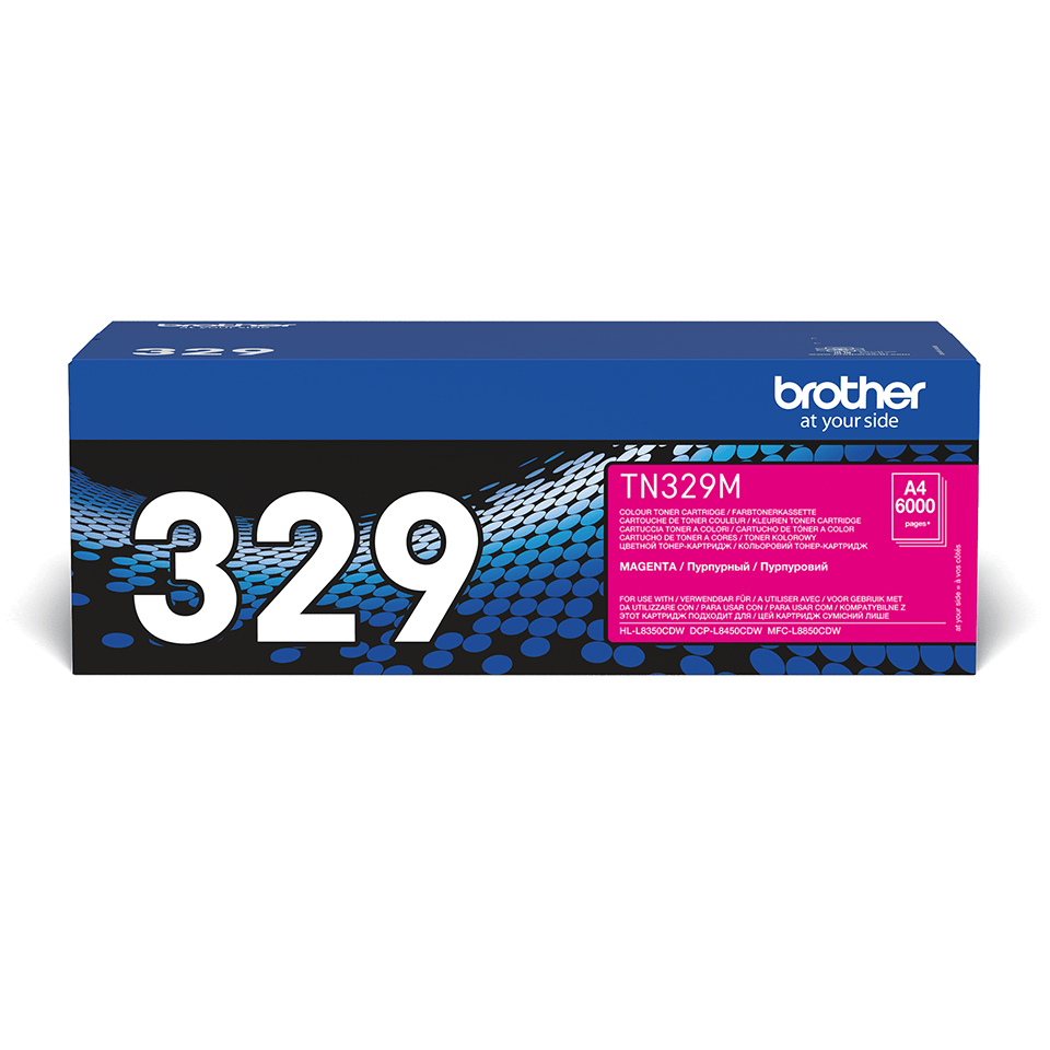 TN-329M cartucho de tóner 1 pieza(s) Original Magenta