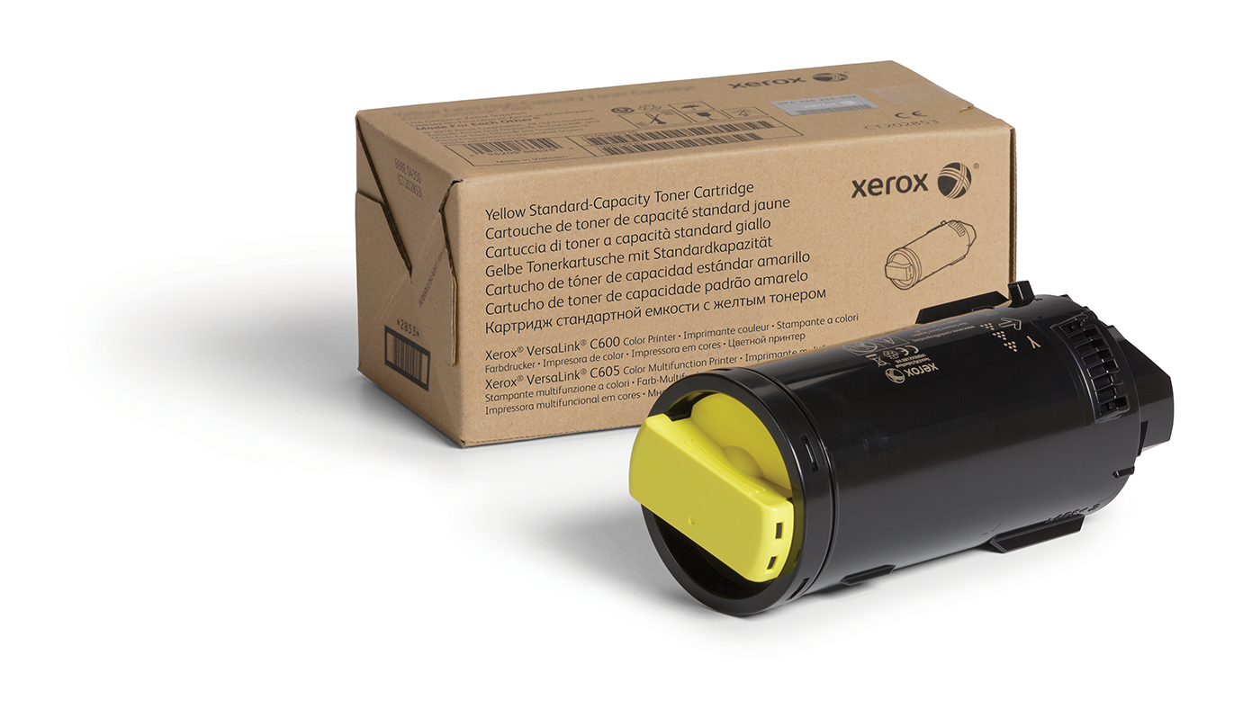VersaLink C60X Cartucho de tóner amarillo de capacidad estándar (6000 páginas)