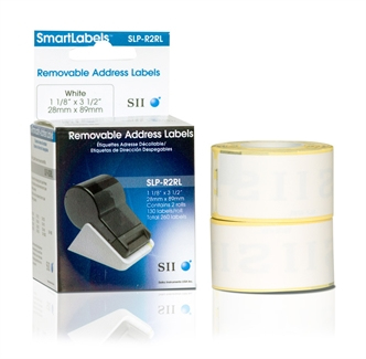 SLP-R2RL Blanco Etiqueta para impresora autoadhesiva