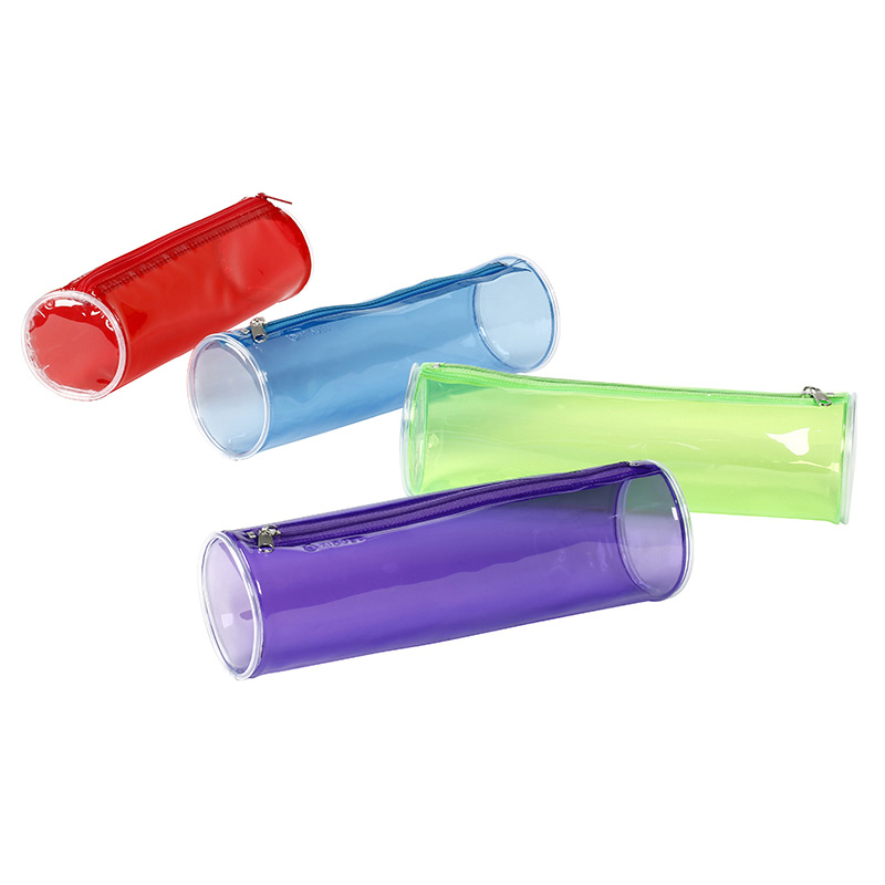630083-30 caja de lápices Estuche suave Cloruro de polivinilo (PVC) Colores surtidos, Azul, Verde, Púrpura, Rojo