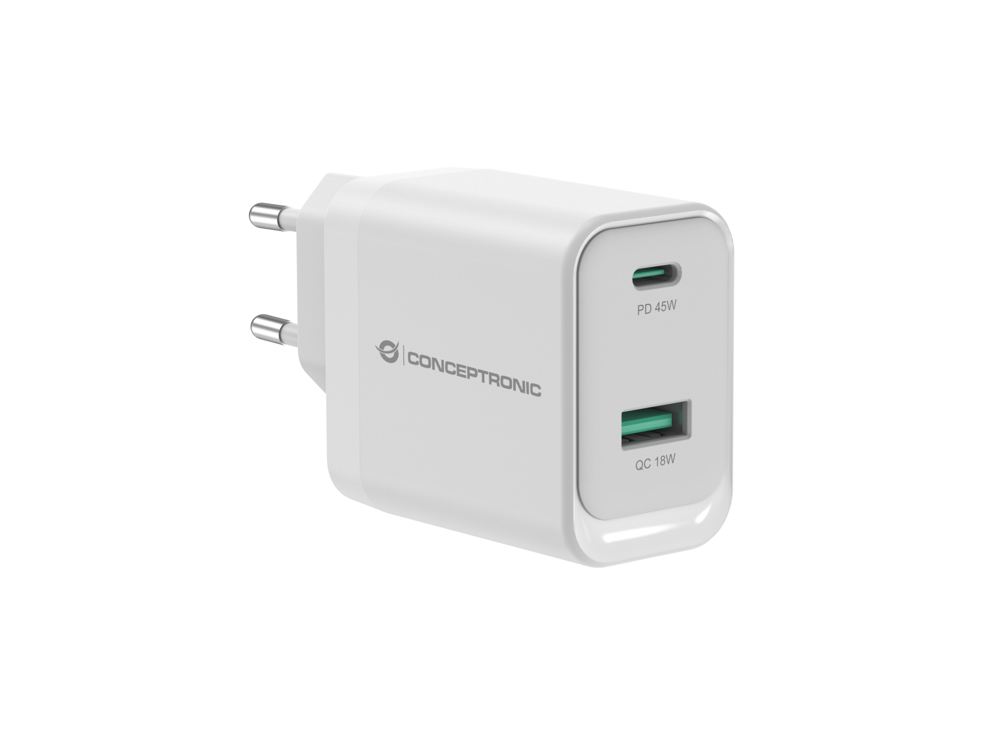 ALTHEA20W45 cargador de dispositivo móvil Universal Blanco Corriente alterna Carga rápida Interior