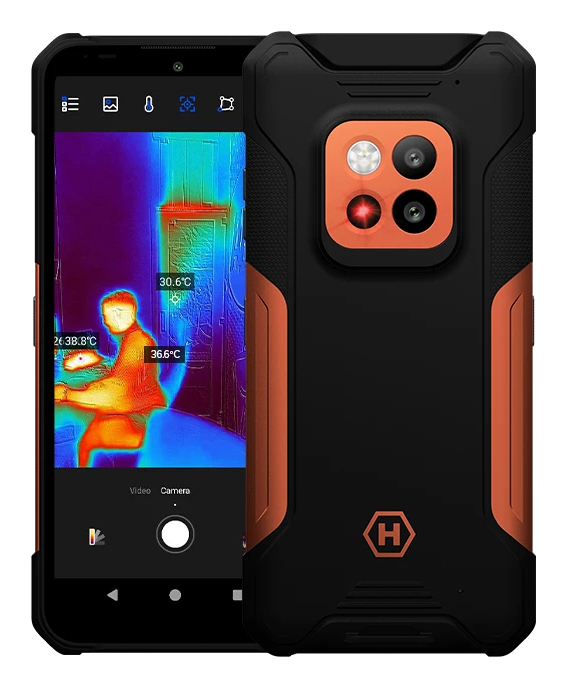Construction 2 Thermal 5G 16,7 cm (6.58") SIM doble Android 14 4G USB Tipo C 8 GB 256 GB 6500 mAh Negro