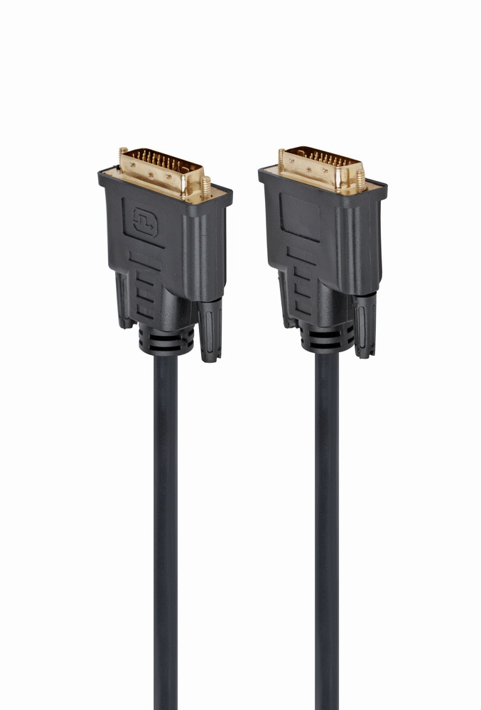 CC-DVI2-BK-6 cable DVI 1,8 m DVI-D Negro