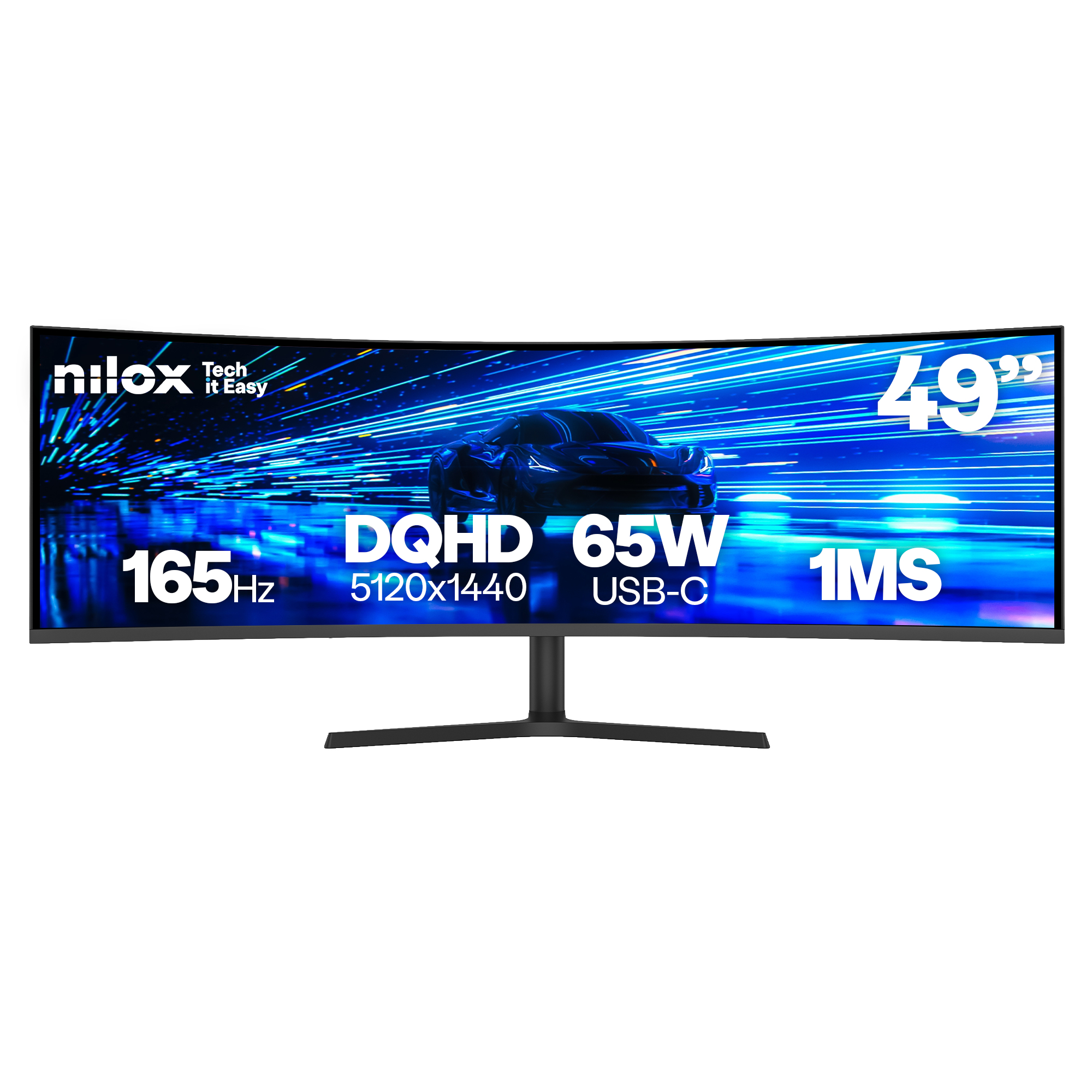 pantalla para PC 124,5 cm (49") 5120 x 1440 Pixeles Dual QHD LCD