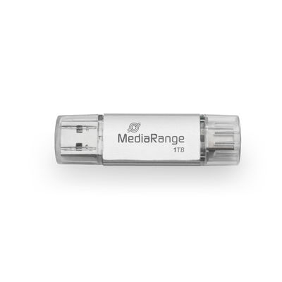 MR941-1 unidad flash USB 1 TB USB Type-A / USB Type-C 3.2 Gen 1 (3.1 Gen 1) Plata
